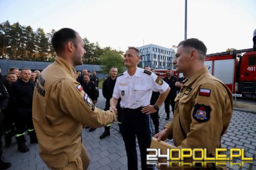 Strażacy pojechali pomóc przy dramatycznych pożarach we Francji