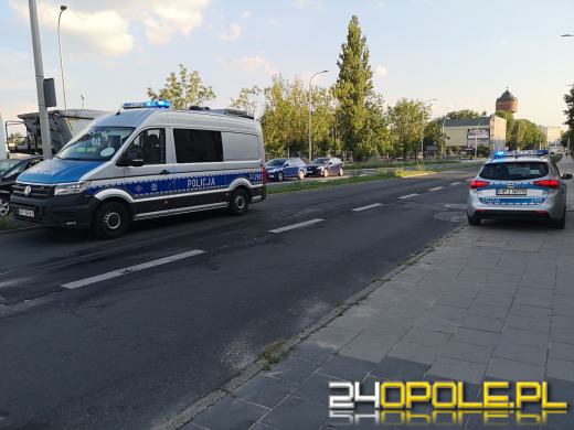 Kolizja z udziałem radiowozu na Chabrach