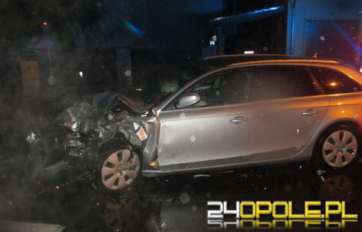 BMW i Audi zderzyło się na DK39 w Namysłowie