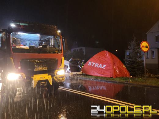 BMW i Audi zderzyło się na DK39 w Namysłowie