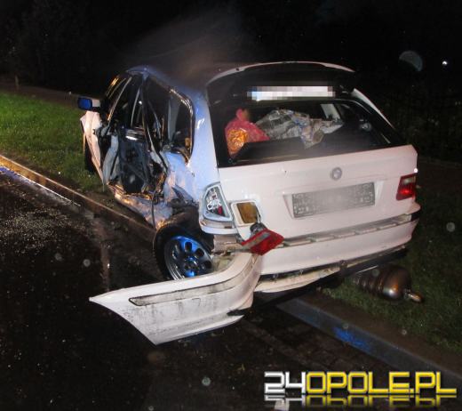 BMW i Audi zderzyło się na DK39 w Namysłowie