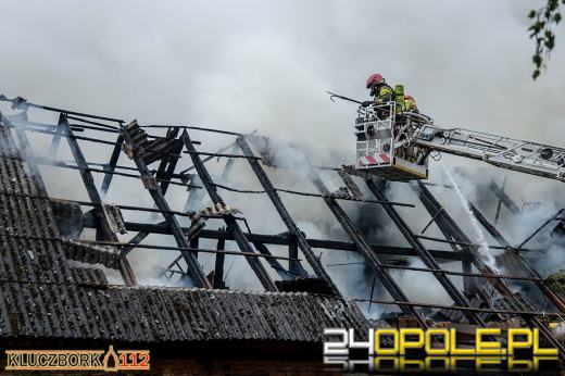 Pożar w zakładzie stolarskim w Bogdańczowicach