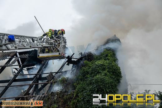 Pożar w zakładzie stolarskim w Bogdańczowicach