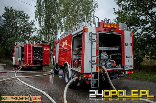 Pożar w zakładzie stolarskim w Bogdańczowicach