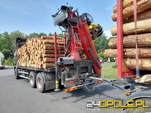 Przewóz drewna z nieprawidłowościami