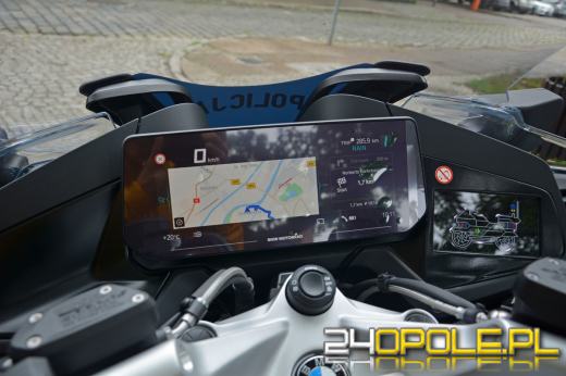 Nowe policyjne motocykle na drogach naszego województwa