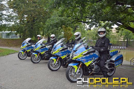 Nowe policyjne motocykle na drogach naszego województwa