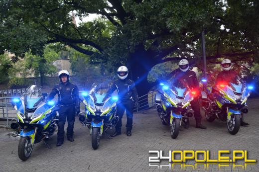 Nowe policyjne motocykle na drogach naszego województwa