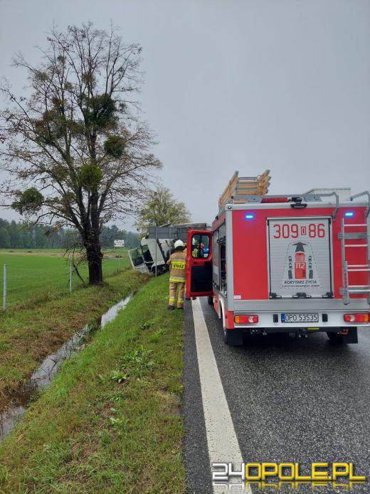 Utrudnienia na DK46 w Dąbrowie