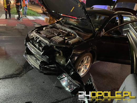 Niezachowanie ostrożności przyczyną zdarzenia na skrzyżowaniu w Opolu 