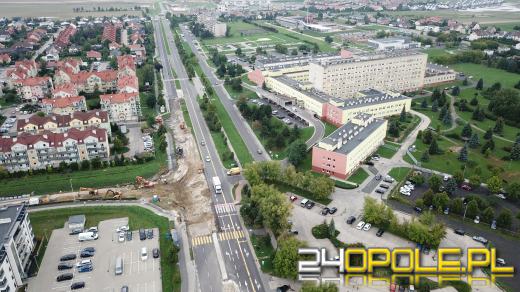 Trwa budowa ronda przy Alei Witosa w Opolu