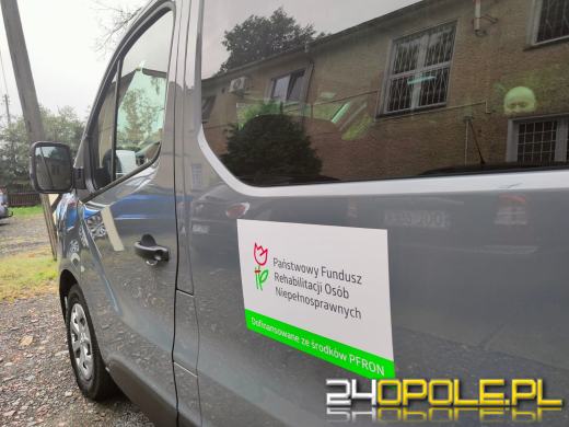 Bus dla gminy Chrząstowice - skorzystają niepełnosprawni 