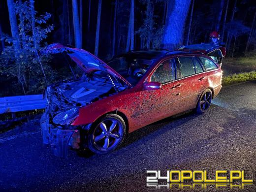 Tragiczne zdarzenie na DW 414. Trwa akcja ratunkowa