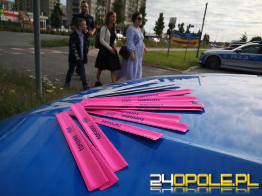 Opolscy policjanci przypominają o bezpiecznej drodze do szkoły