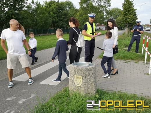 Opolscy policjanci przypominają o bezpiecznej drodze do szkoły