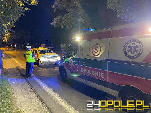 Potrącenie na ulicy Strzeleckiej w Opolu