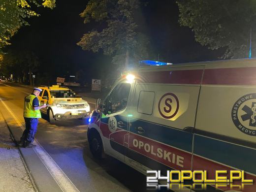 Potrącenie na ulicy Strzeleckiej w Opolu