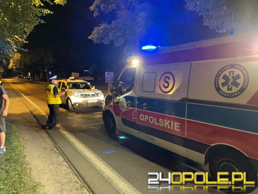 Potrącenie na ulicy Strzeleckiej w Opolu