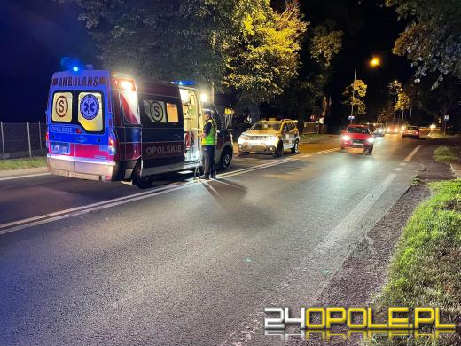 Potrącenie na ulicy Strzeleckiej w Opolu