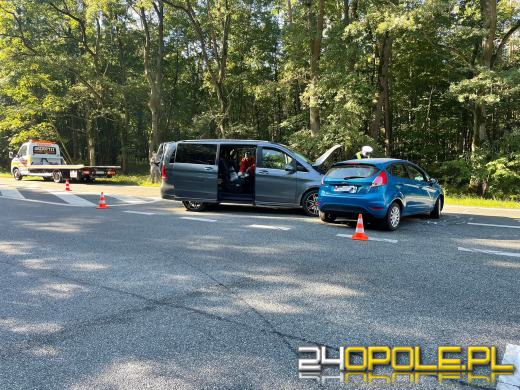 Wypadek z udziałem dwóch pojazdów na DK94