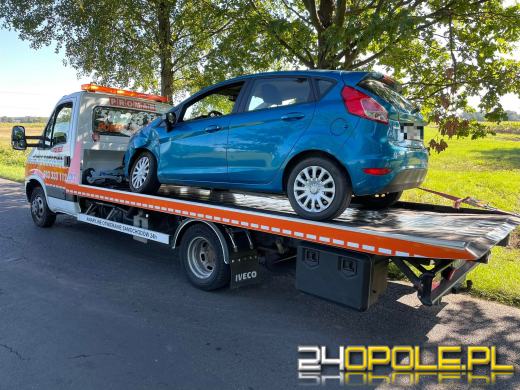 Wypadek z udziałem dwóch pojazdów na DK94