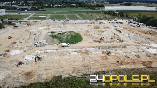Odwiedziliśmy budowę Stadionu Opolskiego