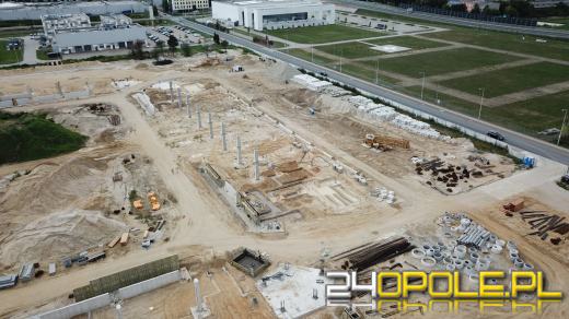 Odwiedziliśmy budowę Stadionu Opolskiego