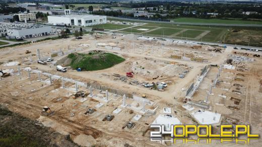 Odwiedziliśmy budowę Stadionu Opolskiego