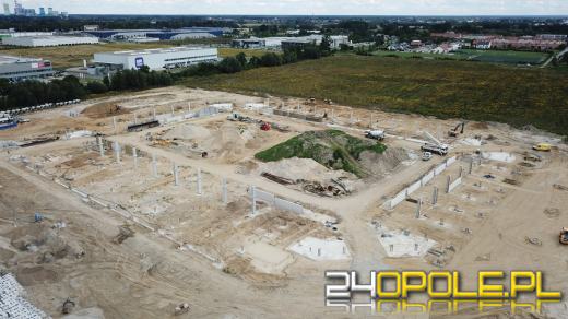 Odwiedziliśmy budowę Stadionu Opolskiego