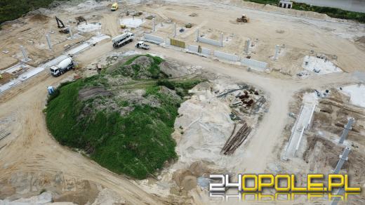 Odwiedziliśmy budowę Stadionu Opolskiego