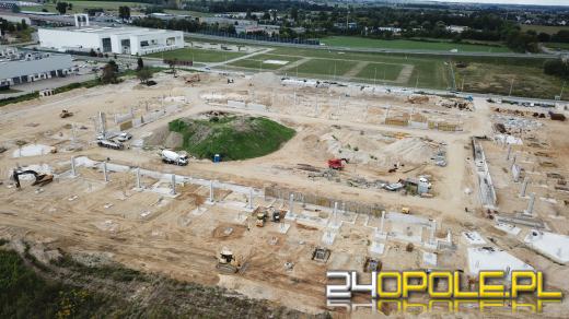 Odwiedziliśmy budowę Stadionu Opolskiego