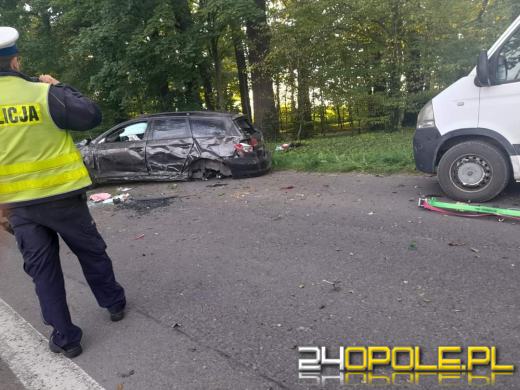 32-letni kierowca spowodował wypadek w Prószkowie. Był kompletnie pijany