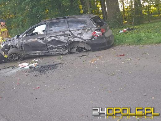 32-letni kierowca spowodował wypadek w Prószkowie. Był kompletnie pijany