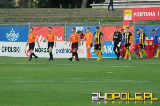 Odra przegrywa z GKS-em Katowice. 