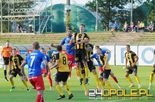 Odra przegrywa z GKS-em Katowice. 