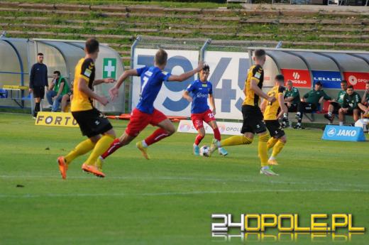 Odra przegrywa z GKS-em Katowice. 