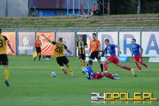 Odra przegrywa z GKS-em Katowice. 