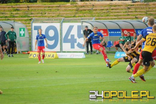 Odra przegrywa z GKS-em Katowice. 