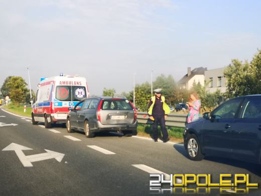 Zderzenie pojazdów w Chrząstowicach