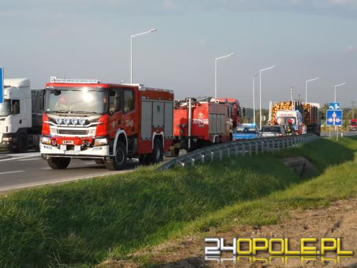 Zderzenie pojazdów w Chrząstowicach