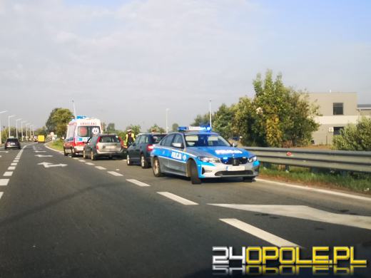 Zderzenie pojazdów w Chrząstowicach