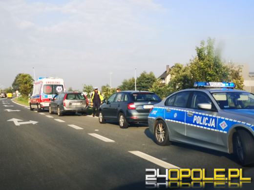 Zderzenie pojazdów w Chrząstowicach