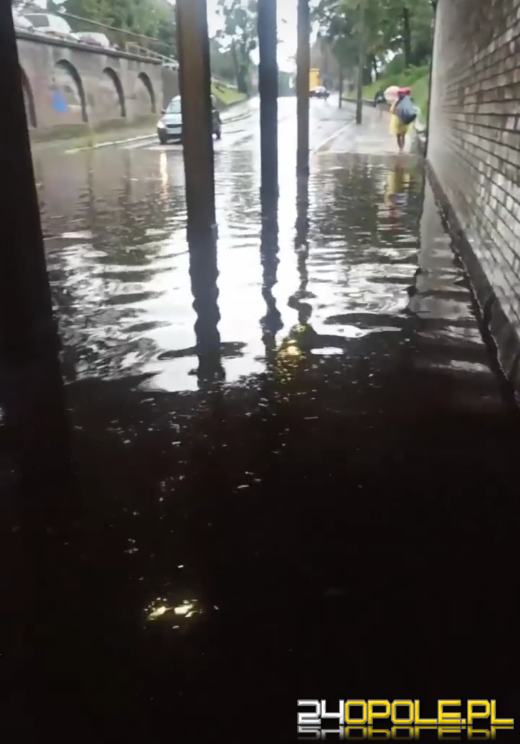 Służby podsumowują działania w związku z przejściem ulewy nad Opolszczyzną