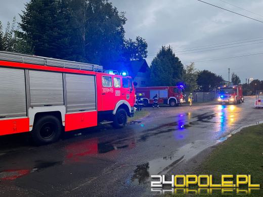 Służby podsumowują działania w związku z przejściem ulewy nad Opolszczyzną