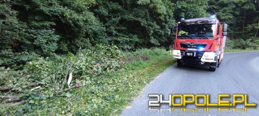 Służby podsumowują działania w związku z przejściem ulewy nad Opolszczyzną