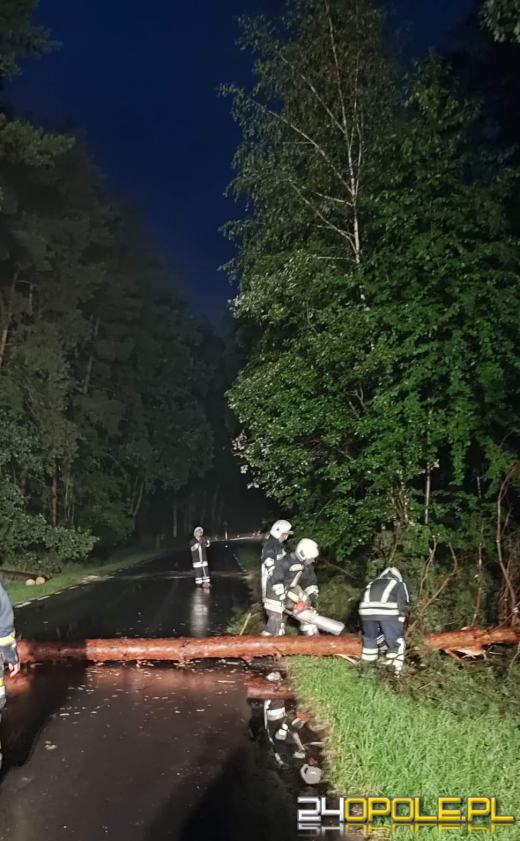 Służby podsumowują działania w związku z przejściem ulewy nad Opolszczyzną