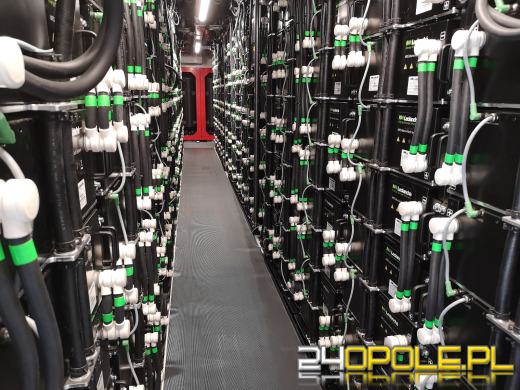 W Cieszanowicach pod Nysą w specjalnym magazynie jest "przechowywana" energia