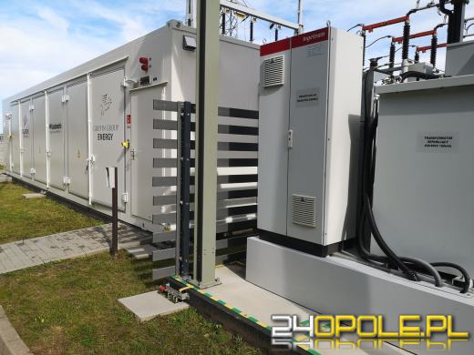 W Cieszanowicach pod Nysą w specjalnym magazynie jest "przechowywana" energia