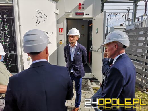 W Cieszanowicach pod Nysą w specjalnym magazynie jest "przechowywana" energia