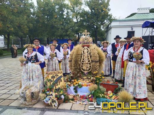 II miejsce Województwa Opolskiego na Dożynkach Prezydenckich w Warszawie 